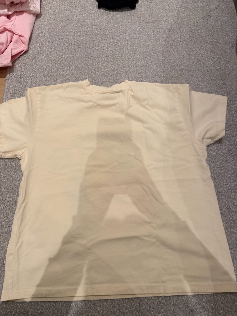 Parke Cream Graphic Short Sleeve Tee - NYC Apple Taxi Design - Picture 2 of 2